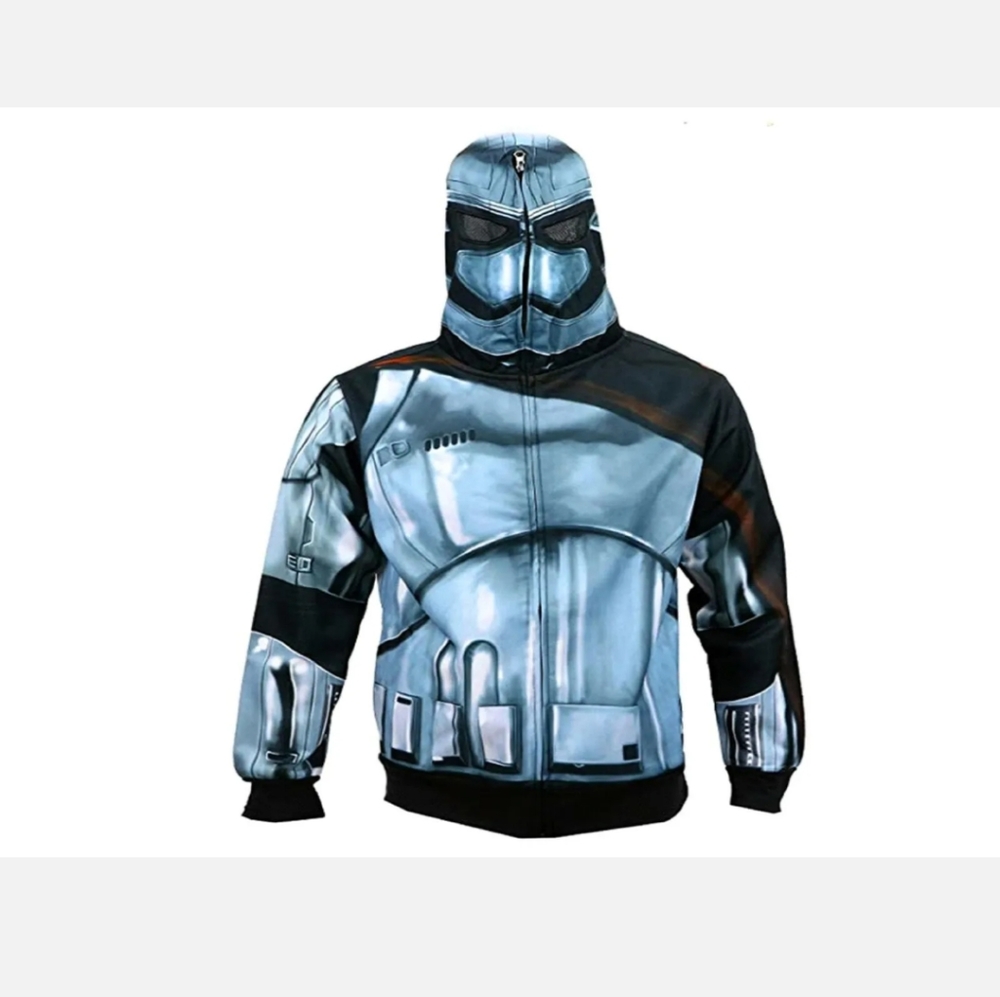 Star Wars Men's Captain Phasma Costume Jacket - NWT Size XL